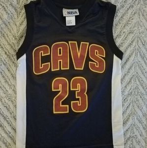 NBA Cavs Lebron James "23" boys jersey!